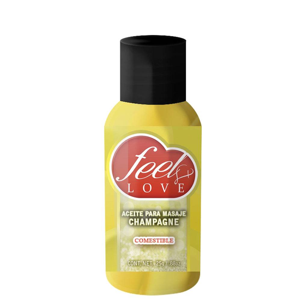 Aceite Térmico Feel Love 25ml CHAMPAGNE - Shakti Energy