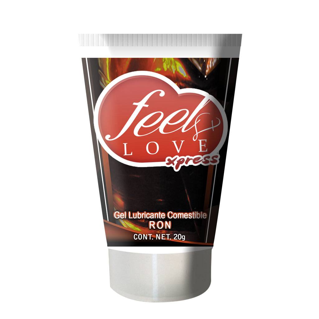 Lubricante comestible sabor Ron 20ML - Shakti Energy