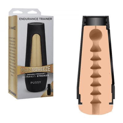 MAINS QUEEZE ENDURANCE TRAINER STROKER PUSSY - Shakti Energy