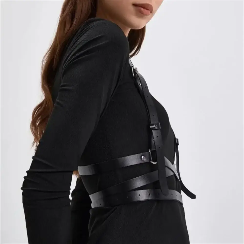 Fashion Harness belt Harness Corset Leather - Shakti Energy