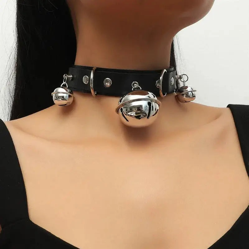 Collar choker con correa - Shakti Energy