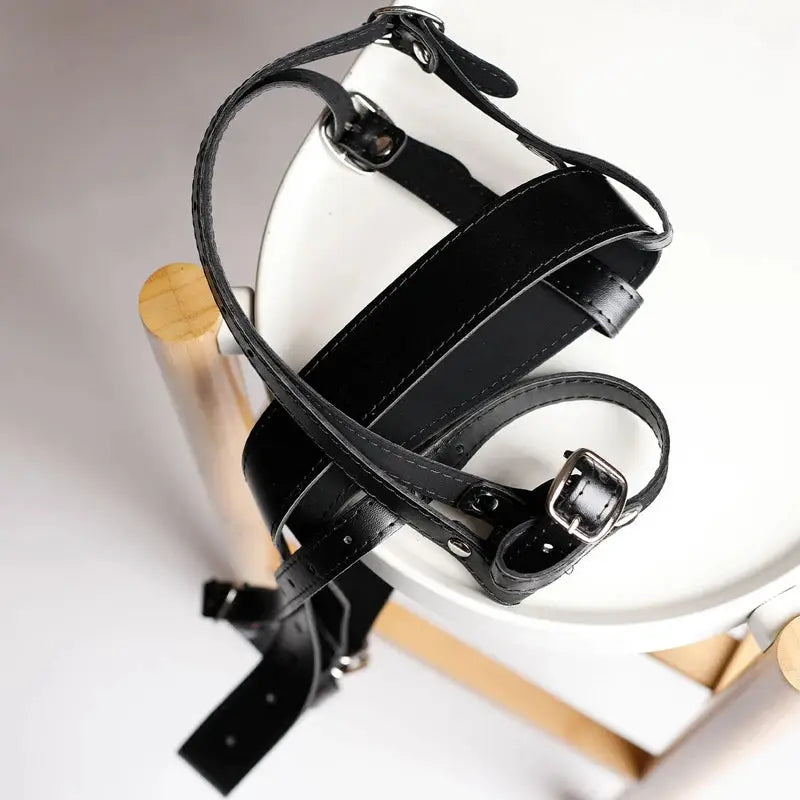 Adjustable Belt For Vibrator Dildo Leather Bondage Strap-on Harness Sex Toys For Women Couples - Shakti Energy