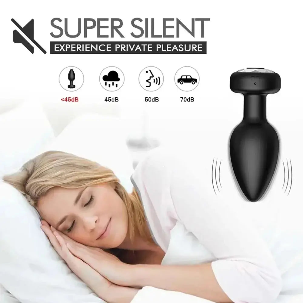 Plug anal con control remoto y aplicación Bluetooth - Shakti Energy