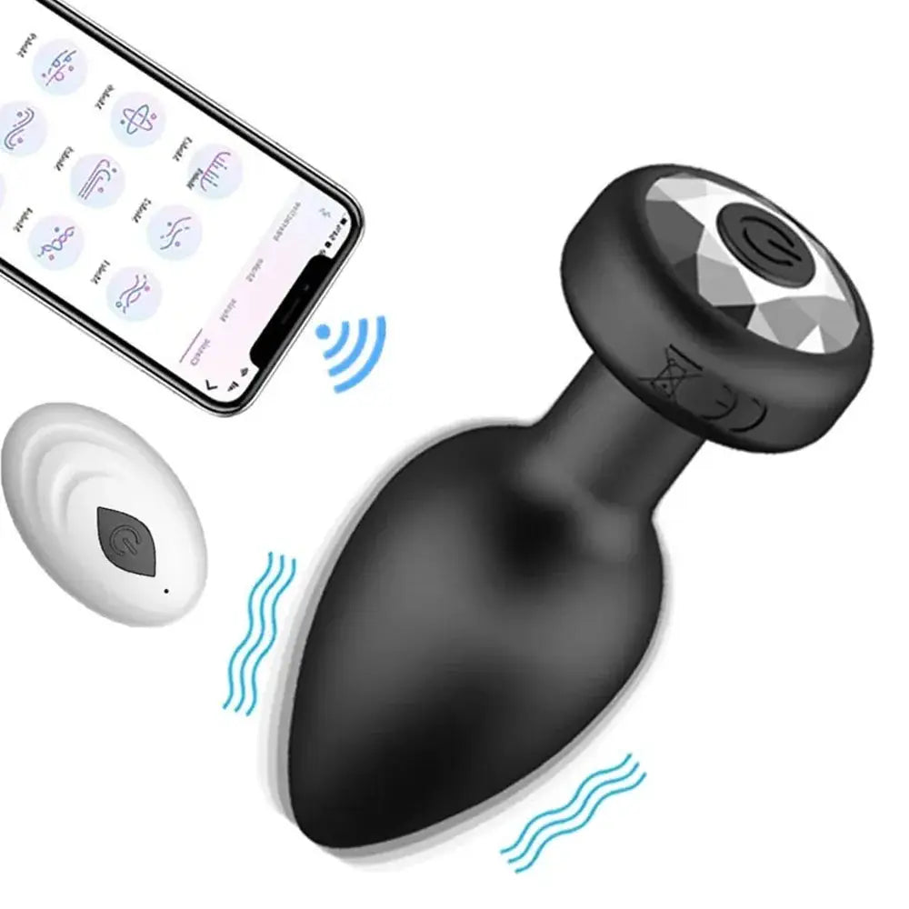 Plug anal con control remoto y aplicación Bluetooth - Shakti Energy