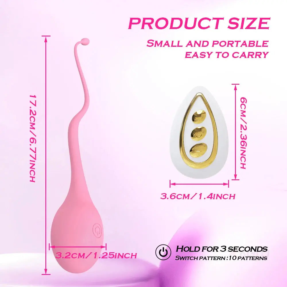 Vibrador Doble Estimulación Punto G y Clítoris con Control Remoto | Vibrador Multifunción para Mujeres y Parejas