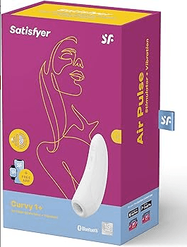 SATISFYER CURVY 1+ BLANCO | Succionador inteligente