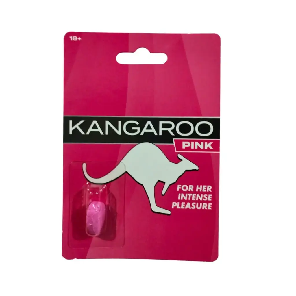 Kangaroo Pink - Vigorizante Femenino Natural 72 Horas - 1 Toma