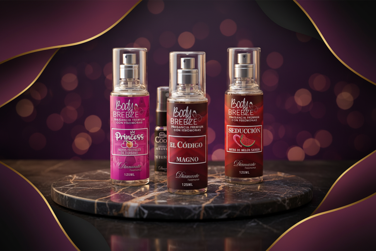 Perfumes con Feromonas | Fragancias Body Breeze Premium - Shakti Energy®