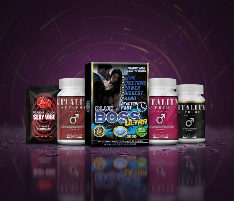 Potenciadores sexuales premium - Vigorizantes Mamba Negra y Mamba Rosa, Blue Boss, Vitality Supreme y geles estimulantes | Shakti Energy®