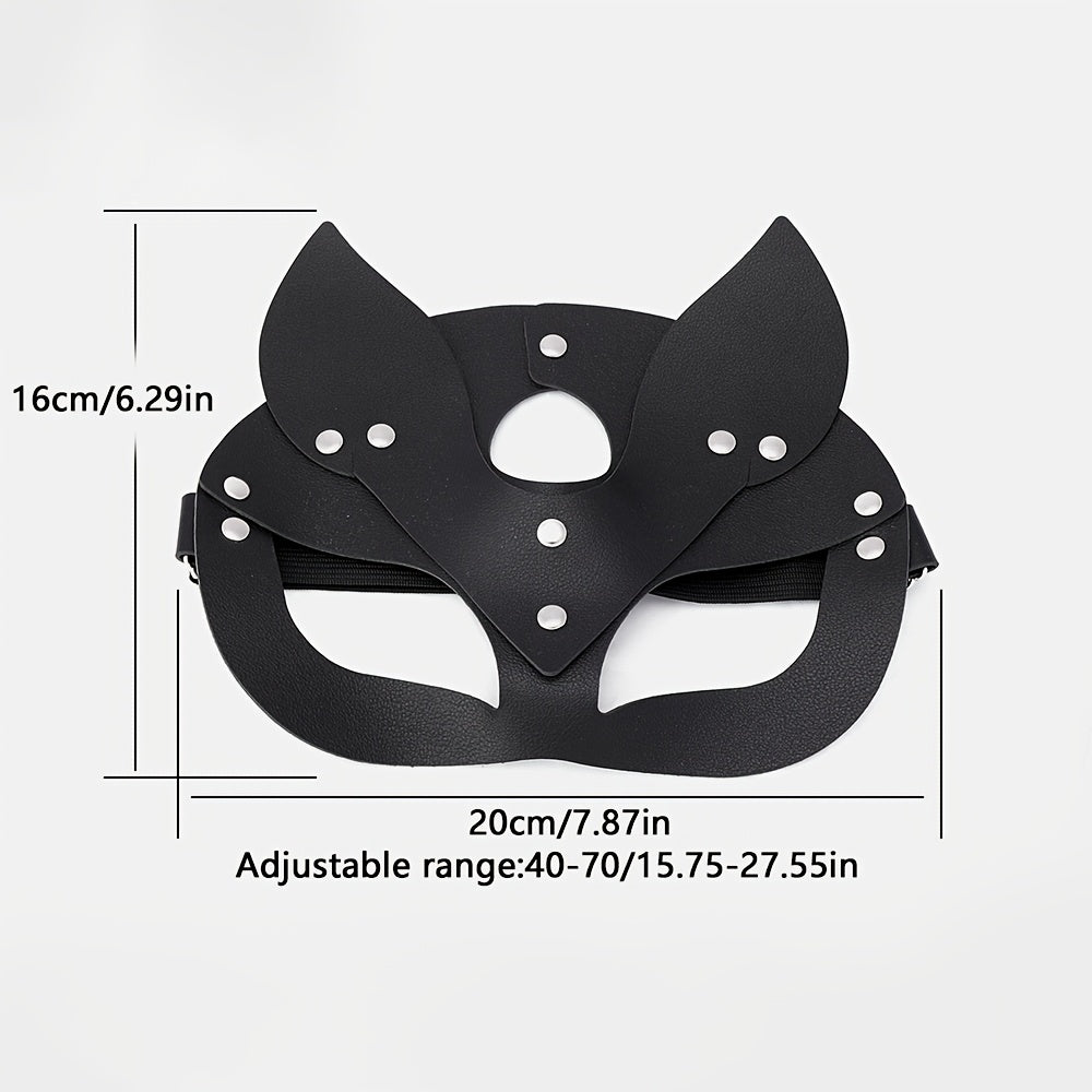 Conjunto 3 Piezas Zorro: Máscara + Collar + Correa | Shakti Energy®