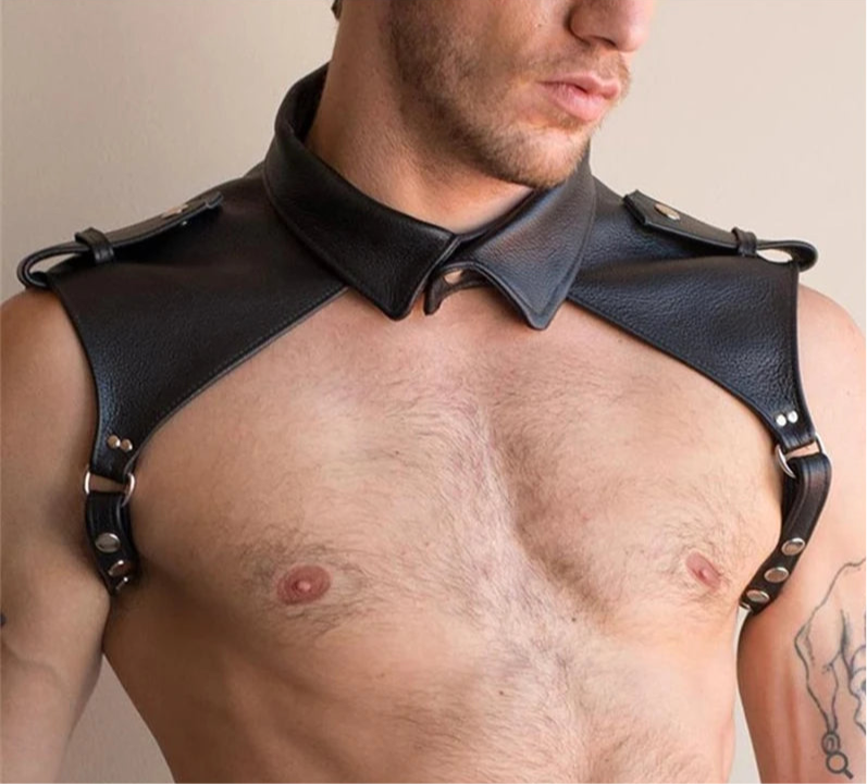 Bondage Crop Tops Rave Harness Belts for Men