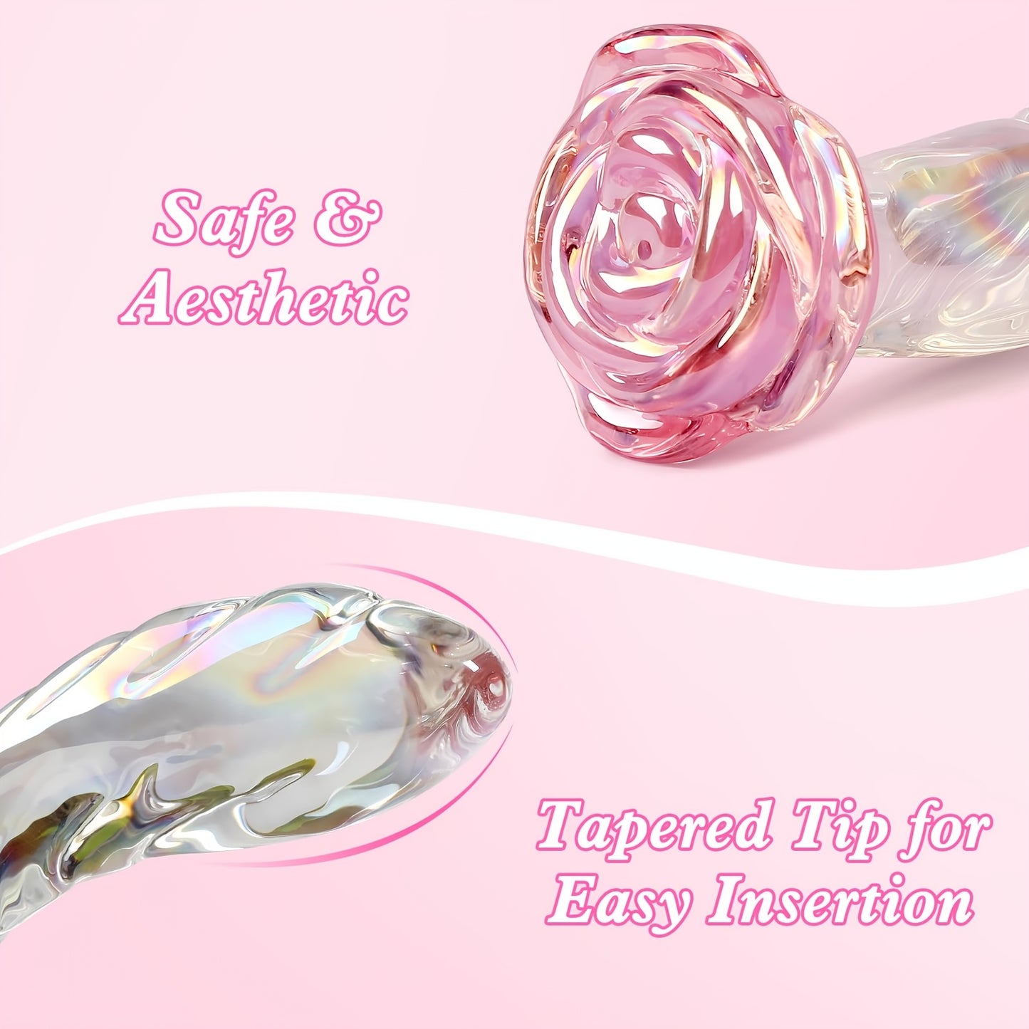 Dildo Anal de Cristal  para Principiantes | Shakti Energy®