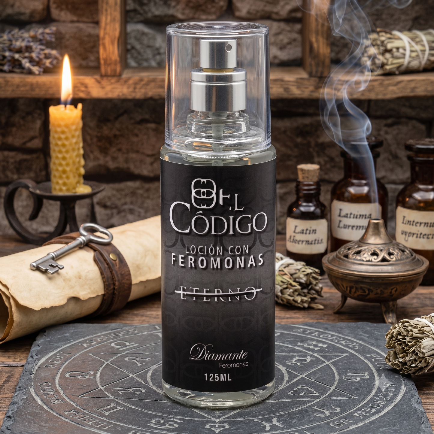 El Código Eterno Loción con Feromonas para Hombre  | Shakti Energy®