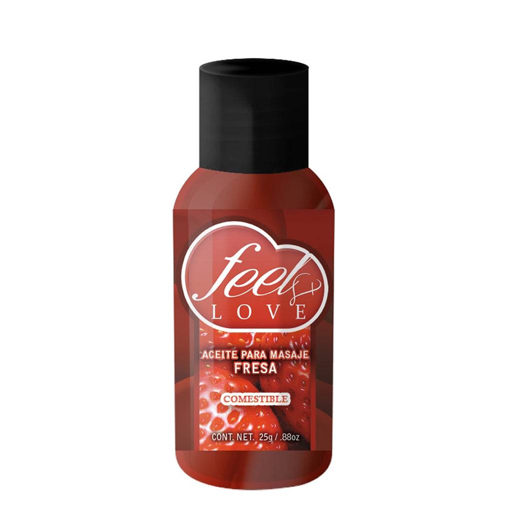 Aceite Térmico Feel Love 25ml FRESA - Shakti Energy