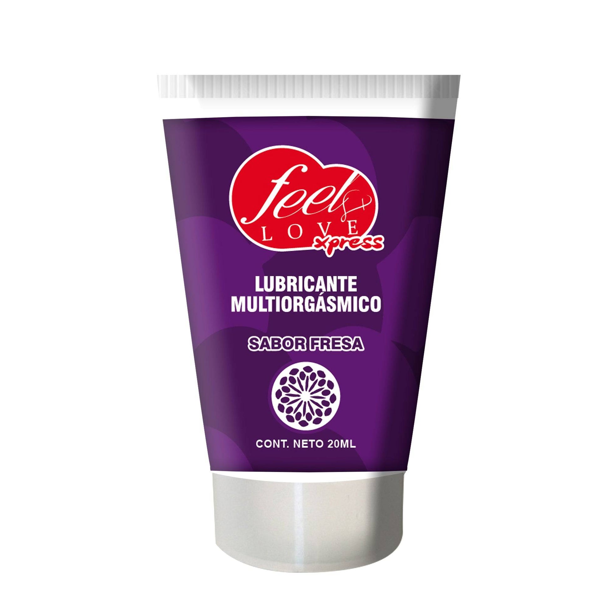 Lubricante comestible sabor fresa Multiorgasmico 20ML - Shakti Energy