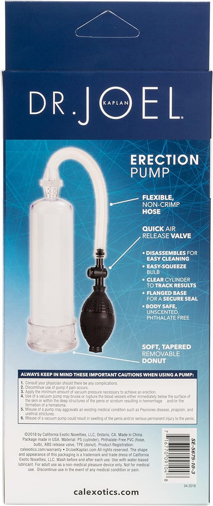 DR JOEL ERECTION PUMP