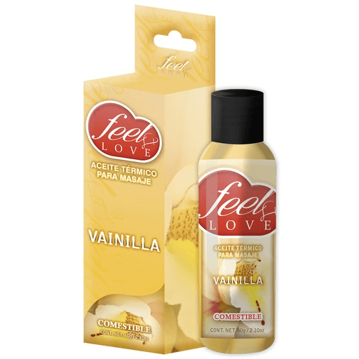 Aceite Térmico Feel Love Vainilla 60ml - Shakti Energy