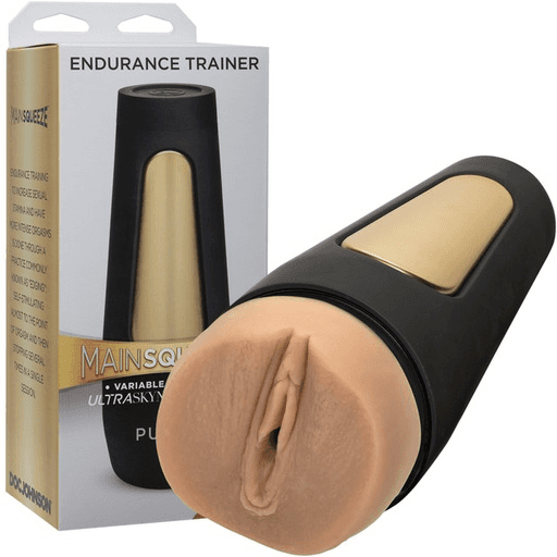 MAINS QUEEZE ENDURANCE TRAINER STROKER PUSSY - Shakti Energy