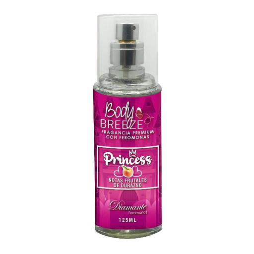 Body Breeze 125ml PRINCESS (DURAZNO)