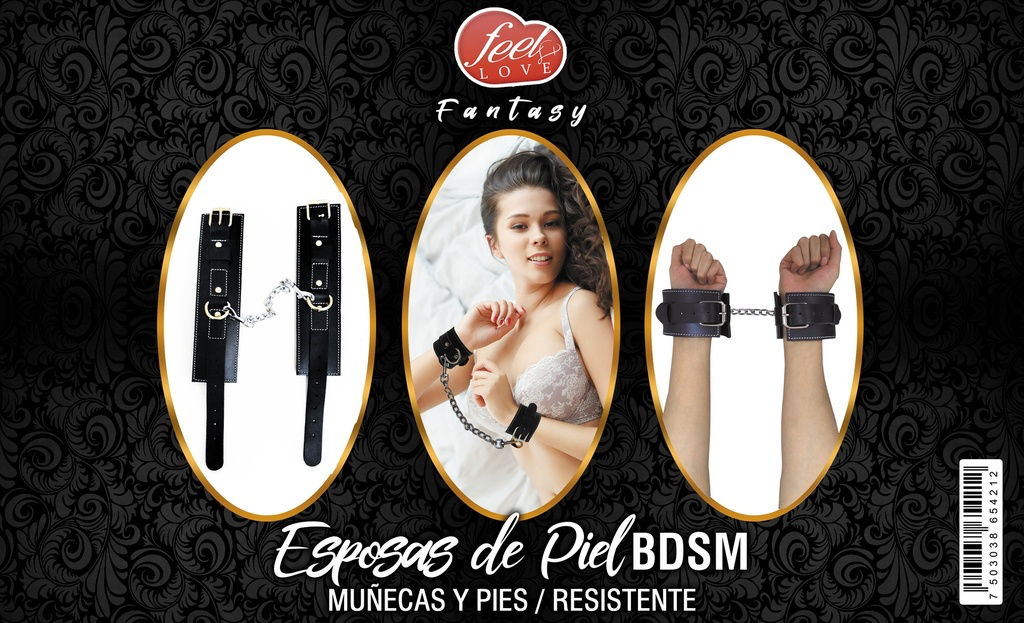 FEEL LOVE FANTASY - MUÑEQUERAS DE PIEL