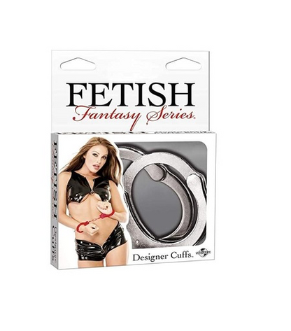 FETISH FANTASY SERIES DESIGNER CUFFS SILVER