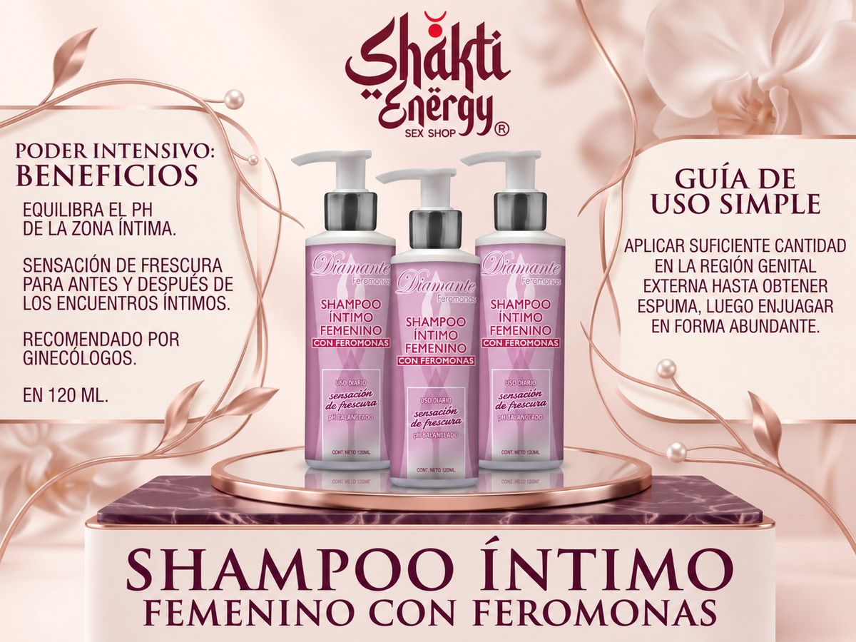 Shampoo Íntimo Femenino para Equilibrar el pH (120ml)