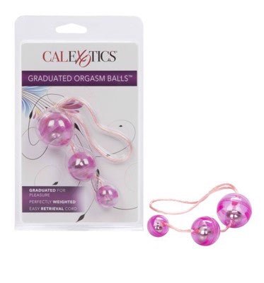 CALEXOTICS GRADUATED ORGASM BALLS -PINK