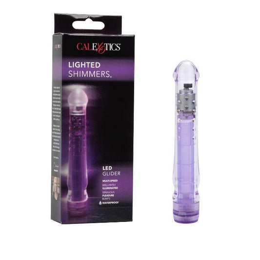 LIGHTED SHIMMERS LED GLIDER PURPLE | Vibrador