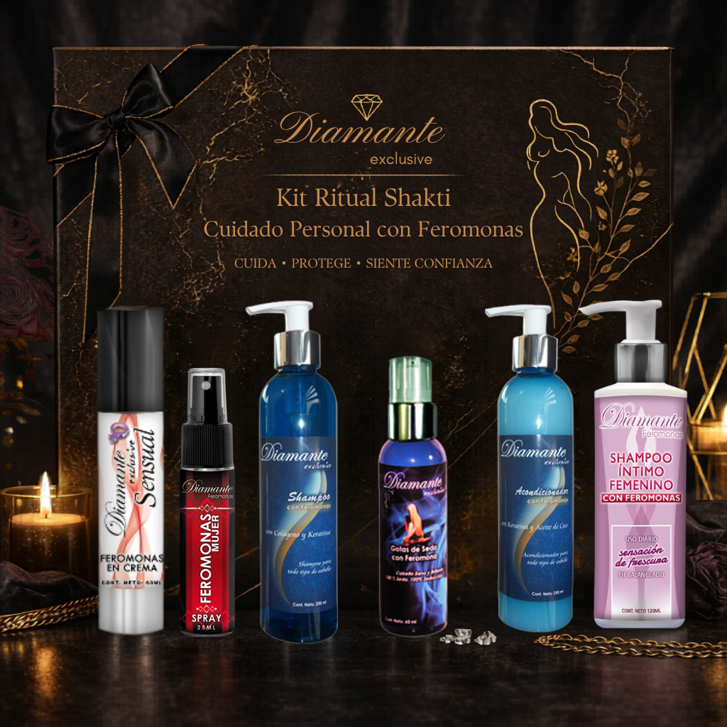 Kit Ritual Shakti - Cuidado Personal con Feromonas para Mujer | Shakti Energy®