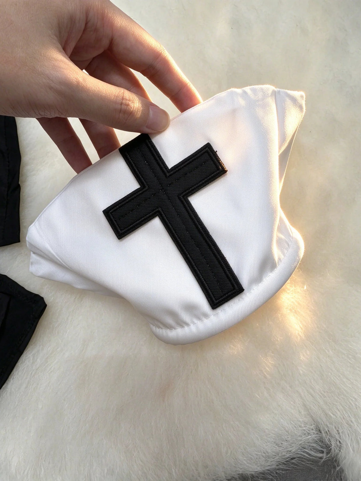 Women Hotsweet Sexy Nun Cosplay Lingerie Dress Set Strapless Mini Dress With Hat Arm Sleeves Party Maid Outfit Women Dress Suit
