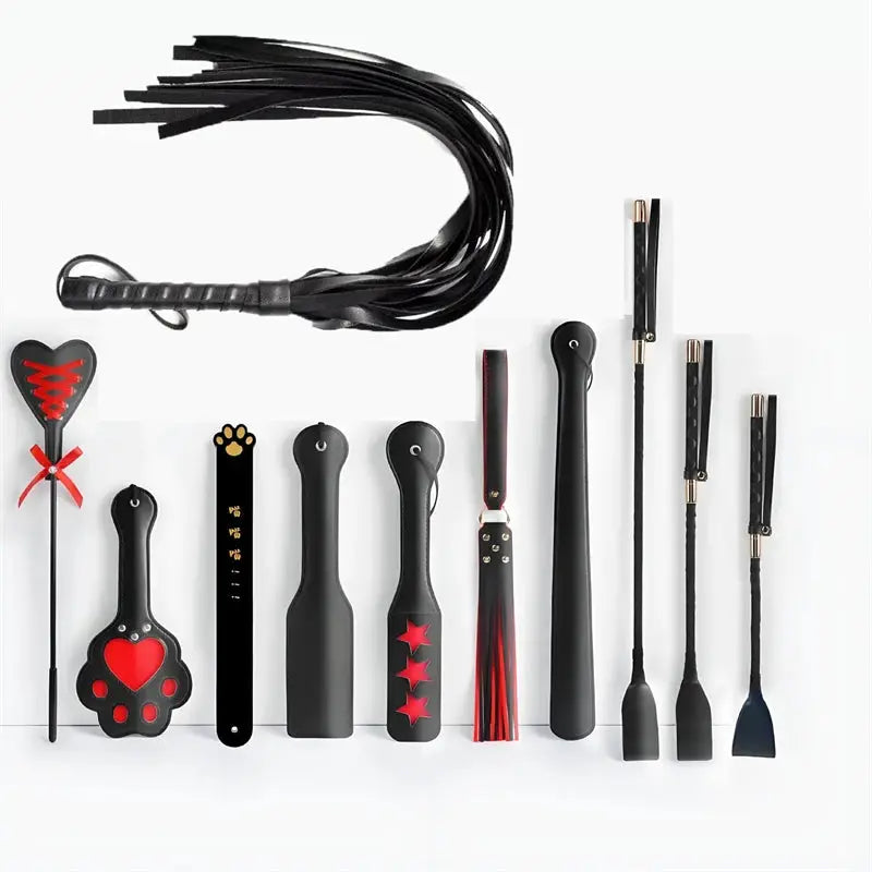 Flogger BDSM Profesional |Flogger Resistente de Diseños Únicos - Colección Exclusiva (11 Modelos)