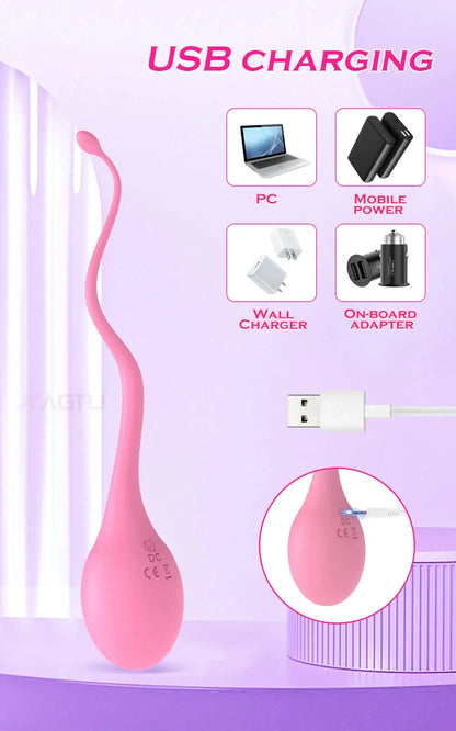 Vibrador Doble Estimulación Punto G y Clítoris con Control Remoto | Vibrador Multifunción para Mujeres y Parejas