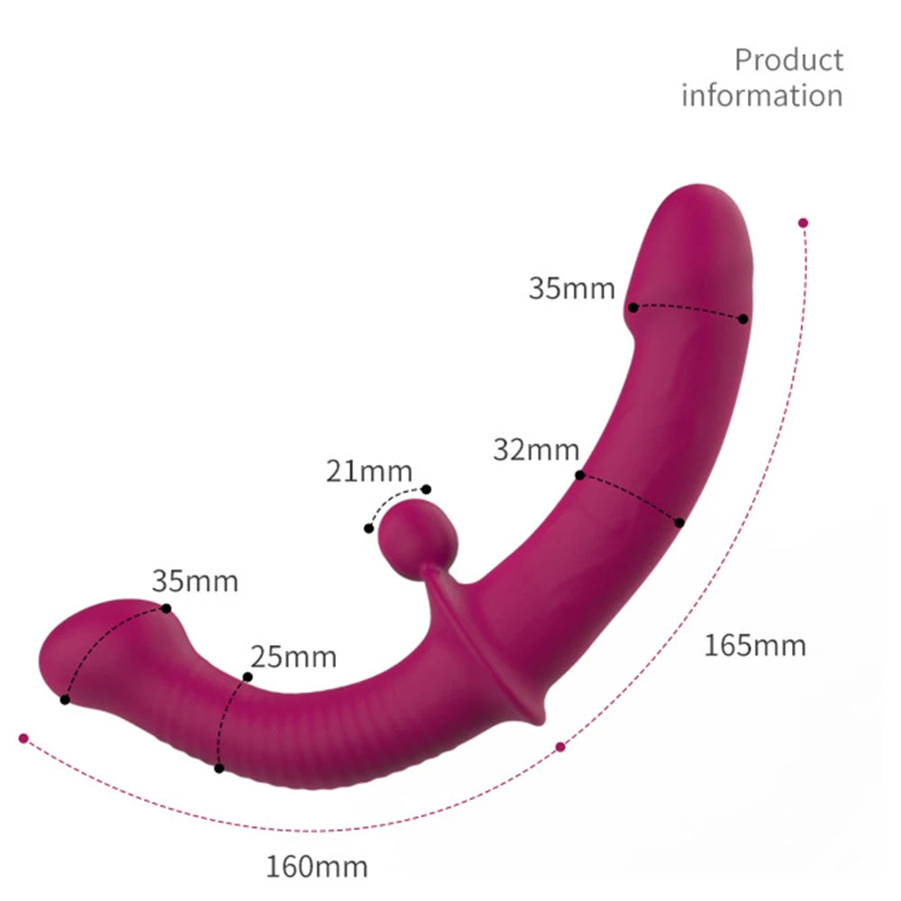 Vibrador inalambrico con braga