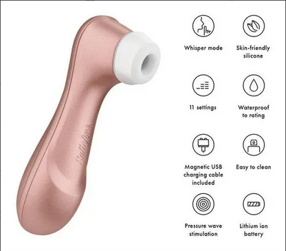 Tu Dúo Ideal - Satisfyer Pro 2 + Intensificador Premium | Shakti Energy®