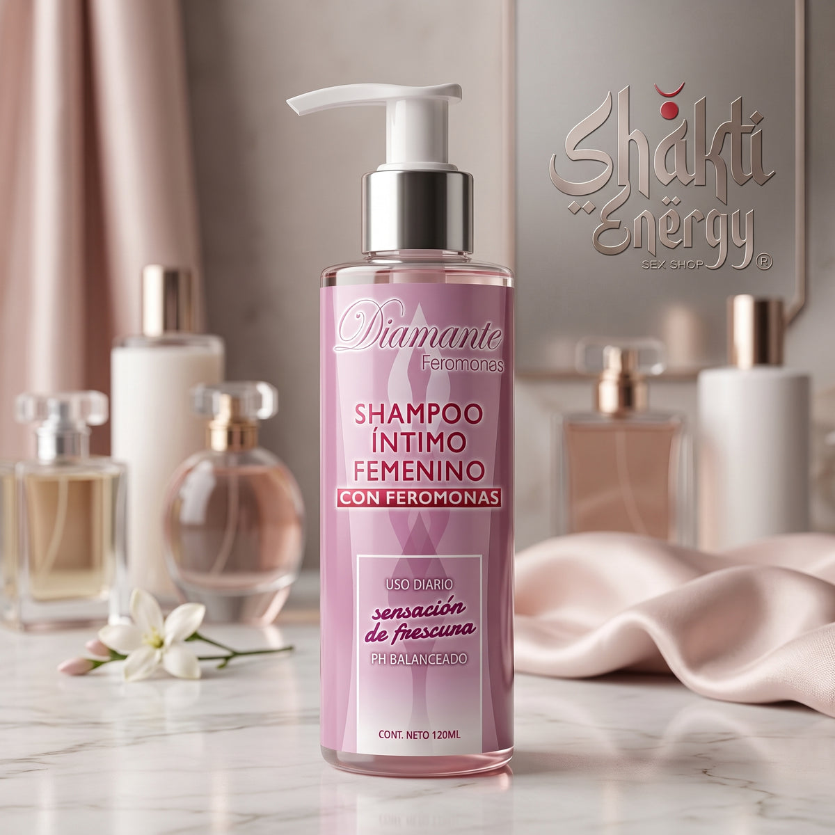 Shampoo Íntimo Femenino para Equilibrar el pH (120ml)