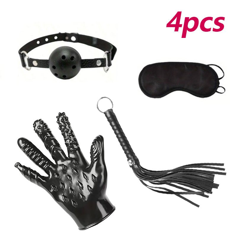 Kit BDSM 4 Piezas Juegos Sensoriales | Shakti Energy®