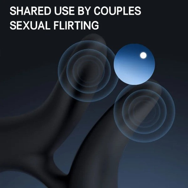 Anillo Vibrador con Orejas de Conejo Recargable USB | Shakti Energy®