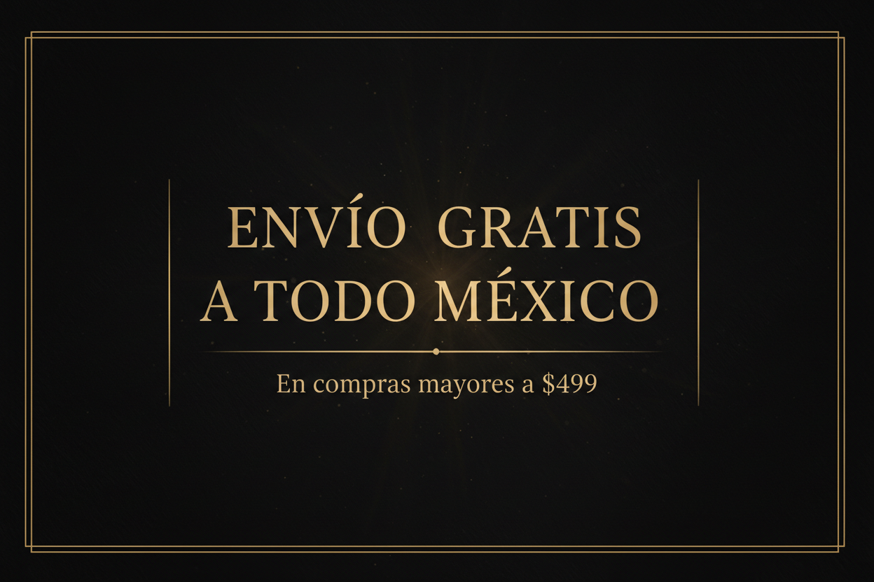 Banner Envío Gratis México Dark Luxury