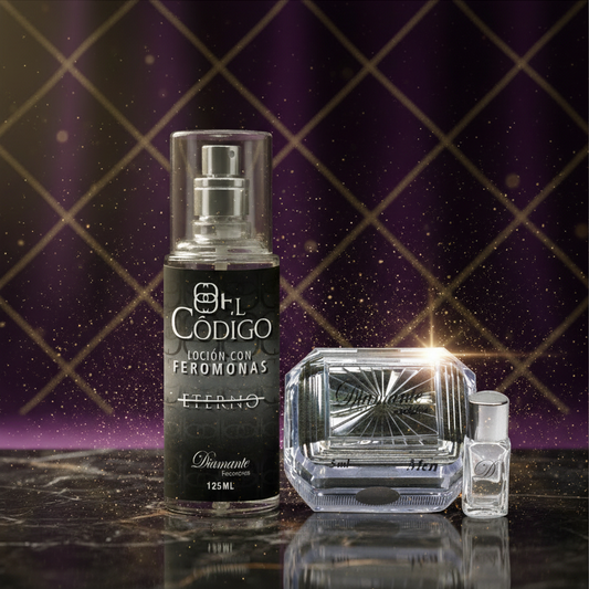 Combo El Código Eterno y Concentrado Puro de Feromonas 5ml