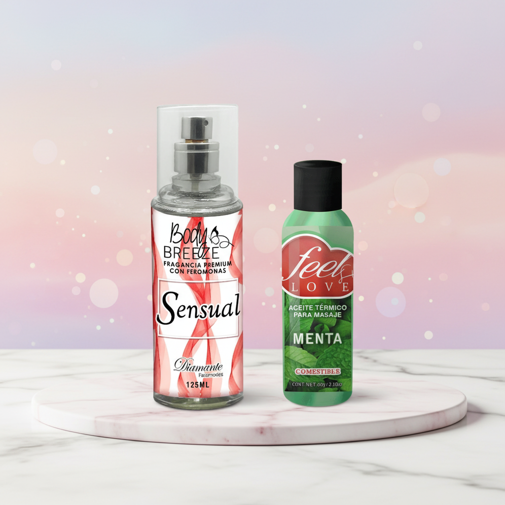 Combo Sensual + Aceite Menta