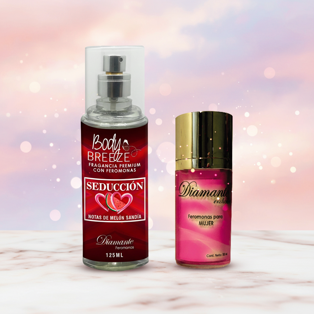 Combo Frescura Tropical y Potencia - Seducción + Gel Feromonas | Shakti Energy®