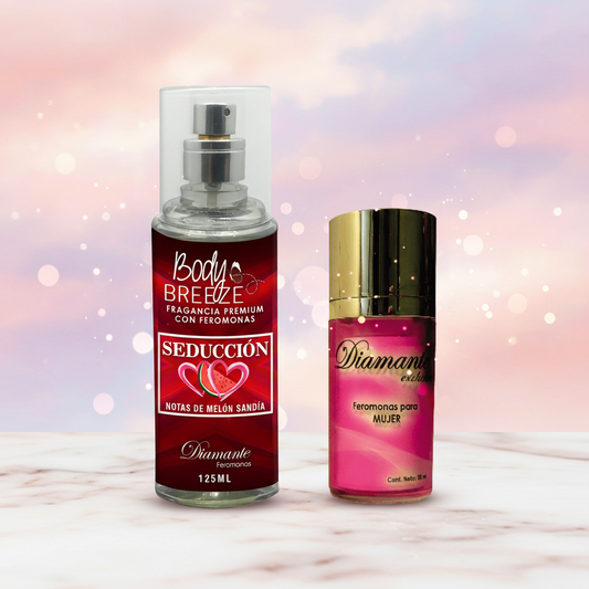 Combo Frescura Tropical y Potencia - Seducción + Gel Feromonas | Shakti Energy®