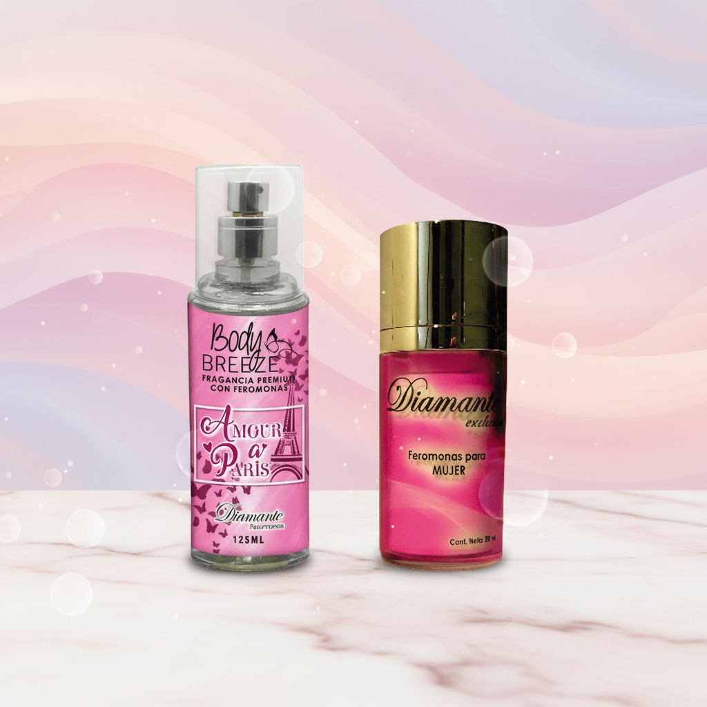 Combo Romance Parisino y Potencia - Amor de Paris + Gel Feromonas | Shakti Energy®