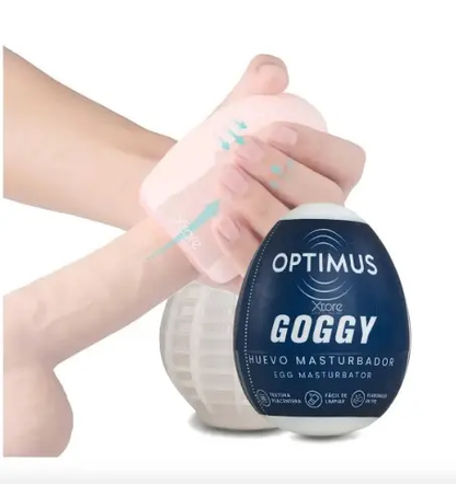 Huevo Masturbador Goggy con Textura Araña | Shakti Energy®