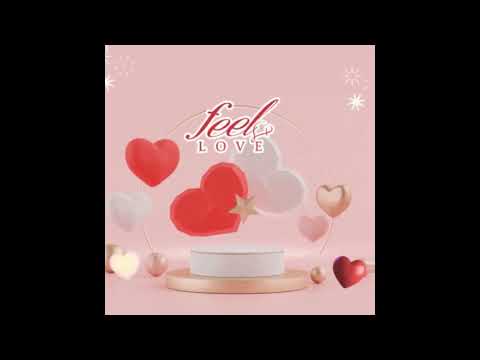 Diseño romántico con corazones rojos y rosados de la marca Feel Love, relacionado con productos de cuidado personal y placer íntimo.
